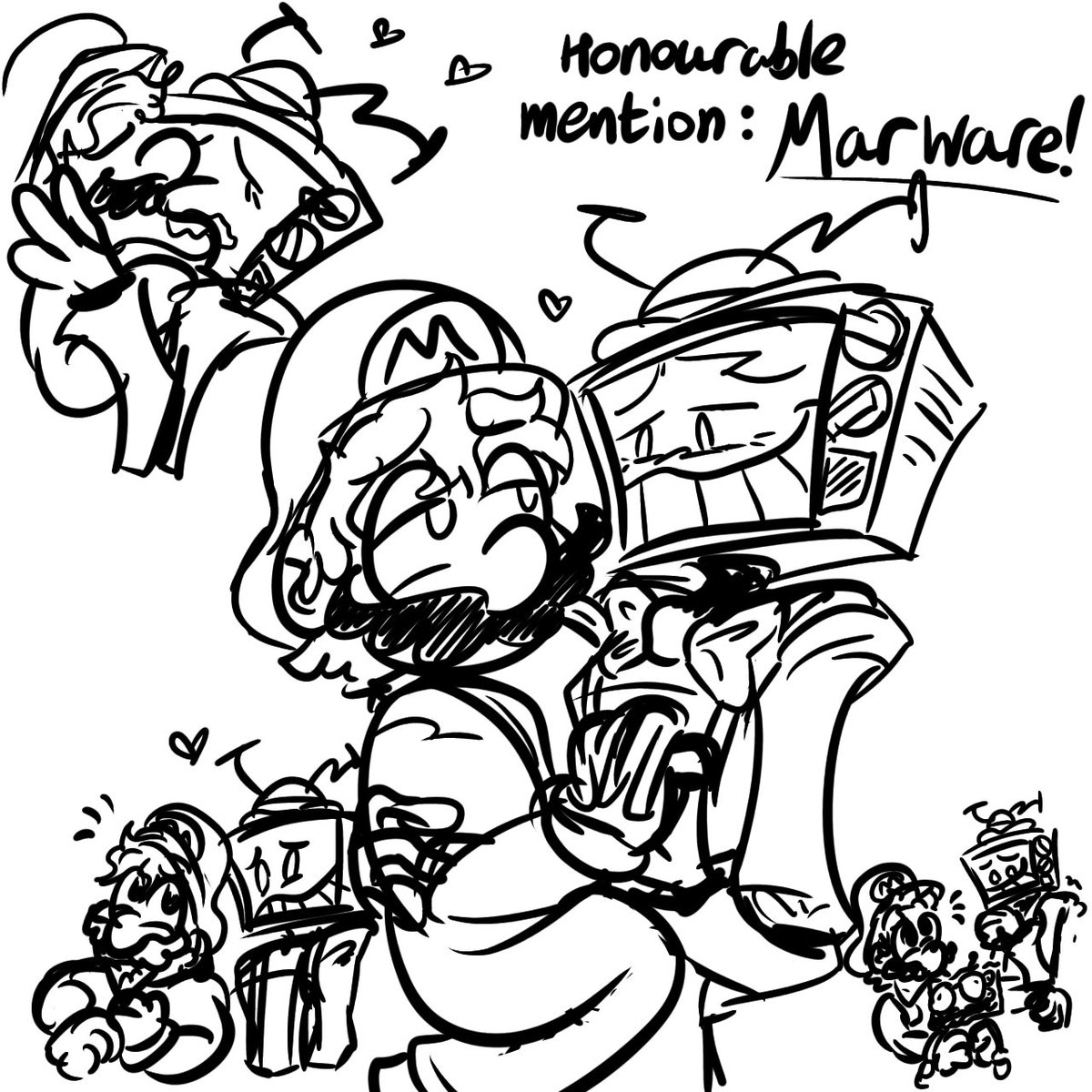 Ominus_Potato's tweet photo. #SMG4tober2025 Day 13 - favourite ship.
I must confess… Wreniles has overtaken Marware in my brain. I still adore Marware to pieces, I just have dead guy evil yaoi brainrot
#wreniles #marware #smg4 #smg4tober #smg4fanart #smg4niles #smg4wren #smg4mrpuzzles #smg4mario #fanart https://t.co/99Mox90CO1