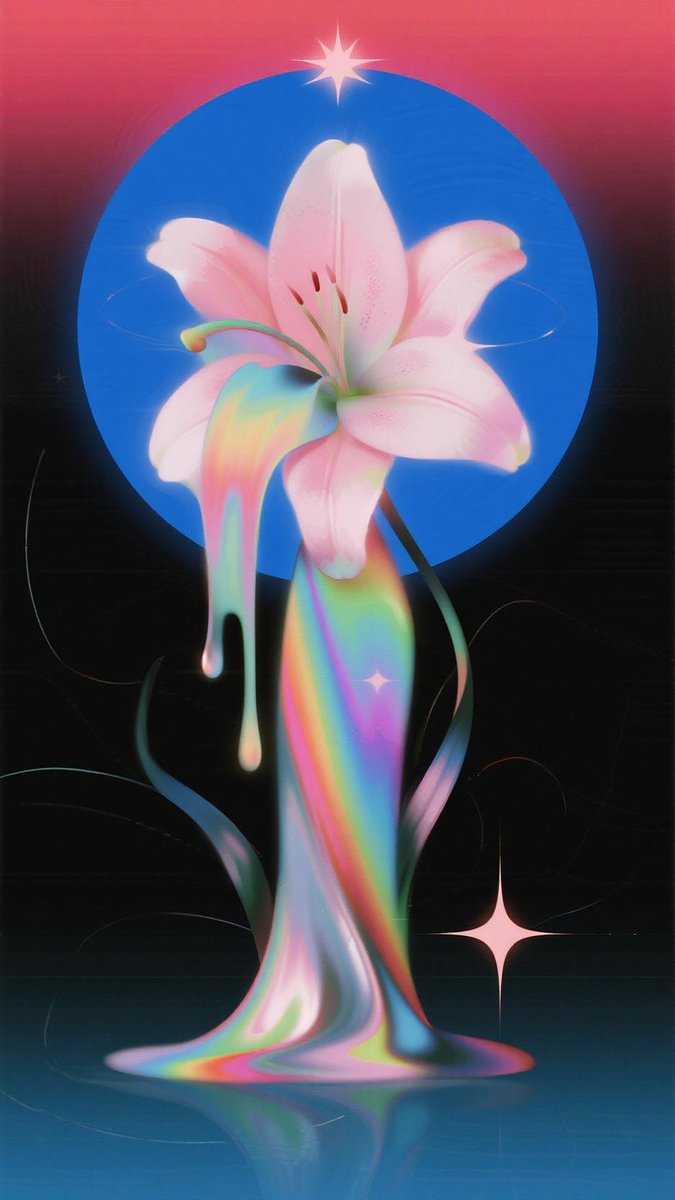 zou_jianqiu's tweet photo. Gradient Gaussian blur, rainbow light’s dynamic spin—flowers shine in minimalist psychedelic art! #PsychedelicFlowerArt #MinimalDynamicBlur #lifeline #artwork🎨 #animationworkflow #animationtips #aianimation #AI https://t.co/9KTndQjYGU