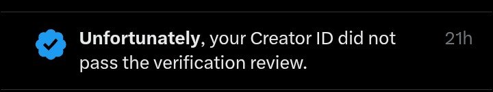 What else, after 3 years of hard work <a href="/X/">X</a>, Sir <a href="/elonmusk/">Elon Musk</a> ?
 
- Creator ID rejected multiple times <a href="/stripe/">Stripe</a>,
 ...yet the same ID card got verified on the same <a href="/premium/">Premium</a> profile 😢