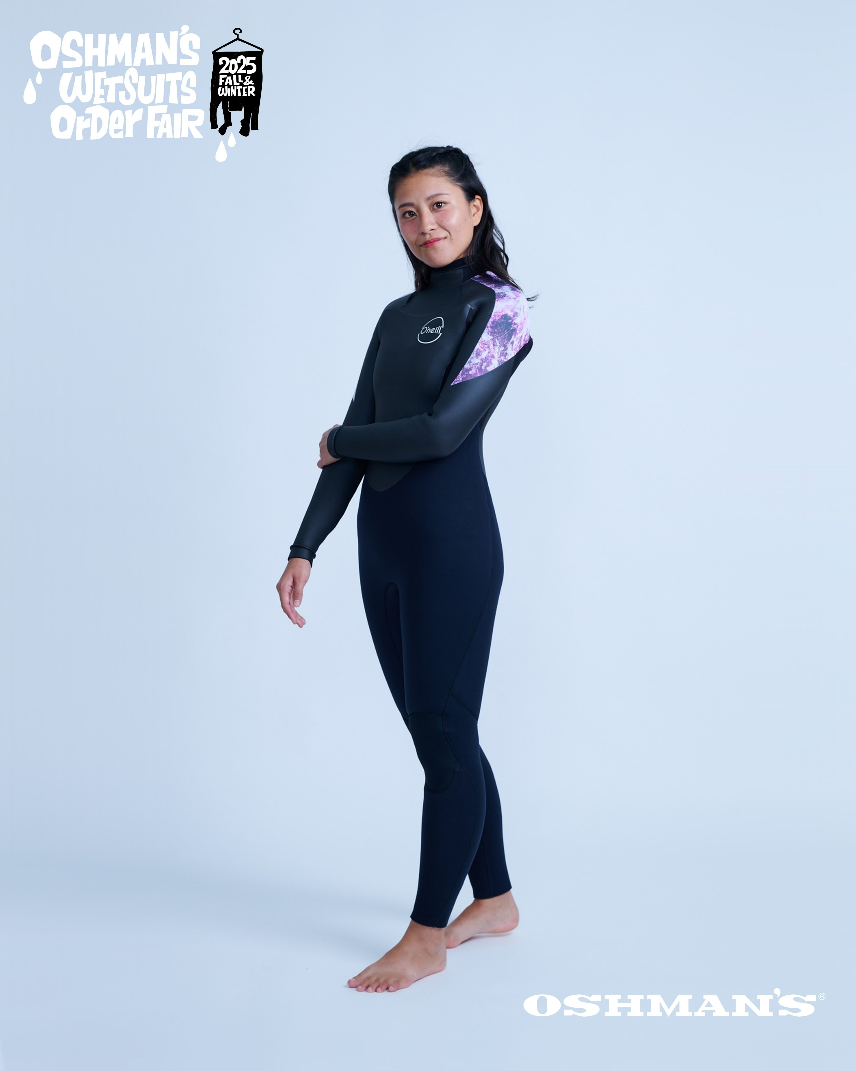 セール　2024年製 RASH オシュマンズ別注 3ミリフルスーツ セール 2024年製 RASH オシュマンズ別注 3ミリフルスーツ 2024年