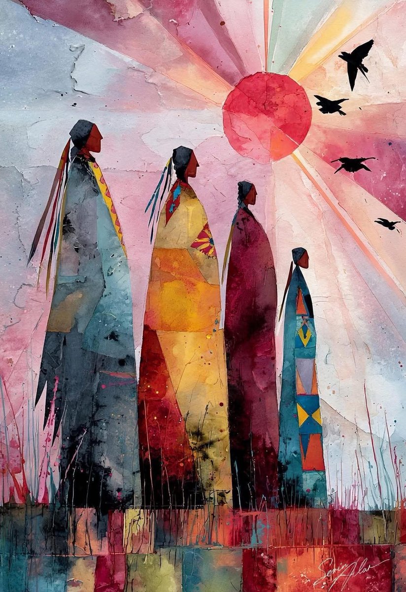 Happy Indigenous Peoples Day, t'all.

Today its a day of remembrance of the hard path survjved &amp; a day to rejoice when able to for the joy built with our own hands. If you're Native, my best hopes are that your day is easy, healthy and surrounded with loved ones and care.

If