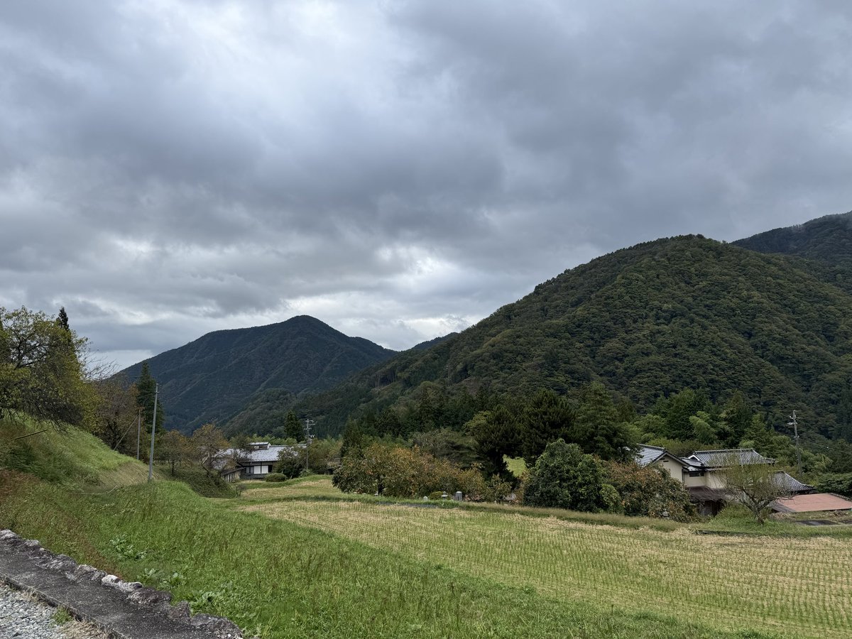 R_ibniki's tweet photo. 田舎の山奥にきております。

空気がうめえでございます。 https://t.co/v7vXkyOnTM