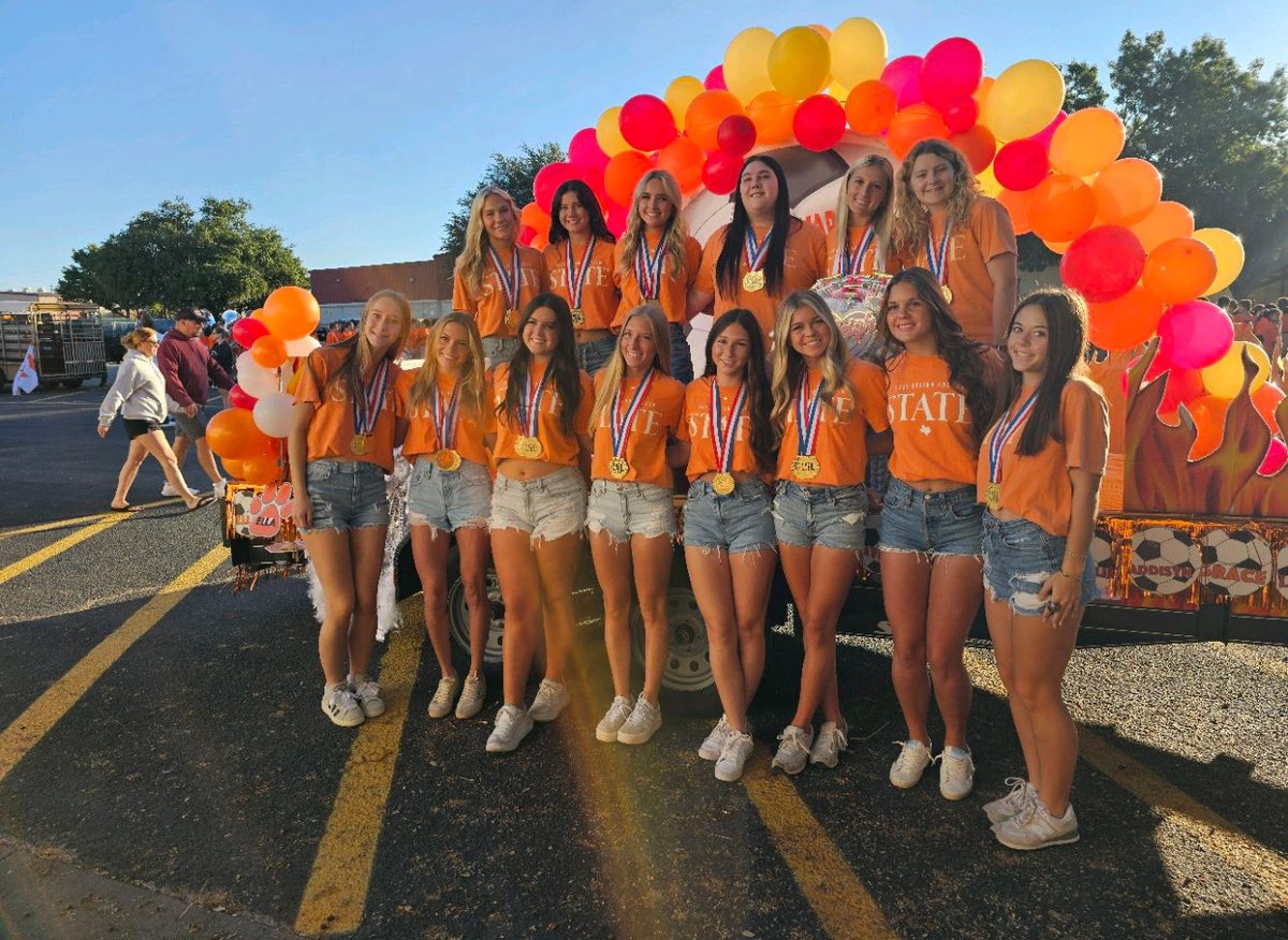 What an amazing couple of weeks we have had the last few weeks. From State Champion ring ceremonies to the homecoming parade. We can’t wait for our season to begin to make more amazing memories!