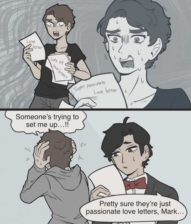 Aww that’s such a cute story lol 🥹
 I didn’t really know much about the yume side of Twitter, but it actually seems super chill and sweet!
Tho tbh if everyone tried to love on Mark that much, he’d probs freak out and run XD
#markheathcliff