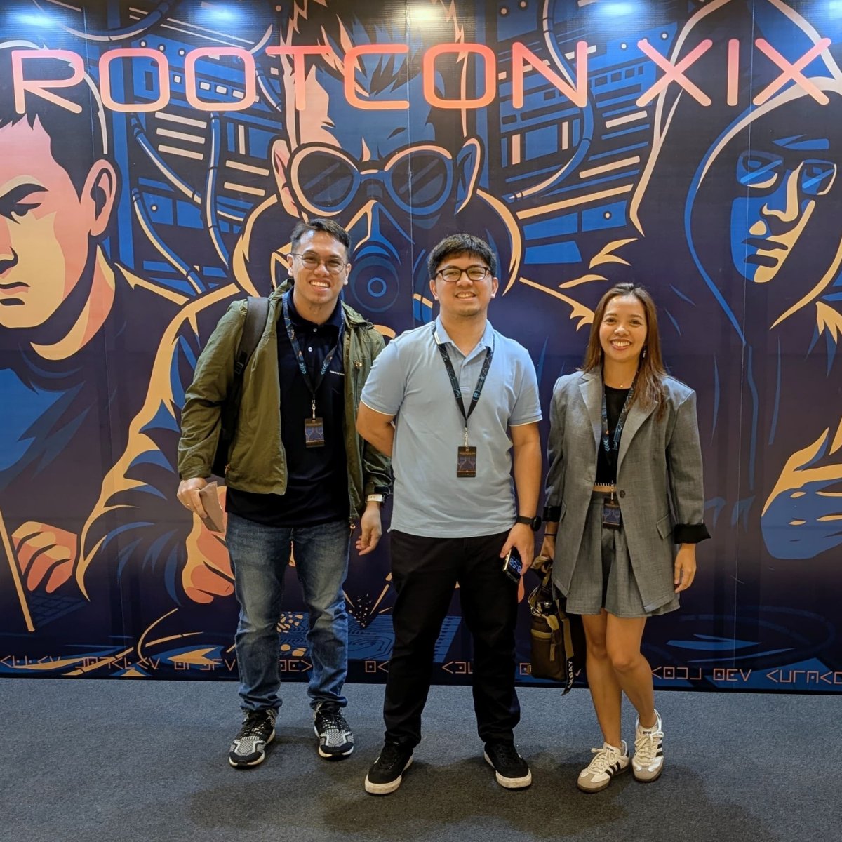 CyberQGroup_PH's tweet image. ROOTCON 19 = ✅
Cyber talks, cool hacks (the ethical kind 😉), and catching up with our Chief Solutions Architect Vish Nayi from the UK!

Big cheers to the cyber fam who made it an epic one! 💻👾
#ROOTCON19 #CyberQGroupPH #CybersecurityPH