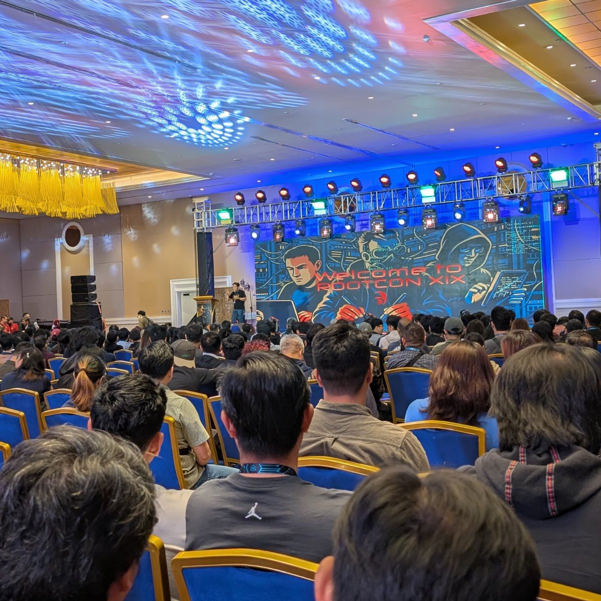 CyberQGroup_PH's tweet image. ROOTCON 19 = ✅
Cyber talks, cool hacks (the ethical kind 😉), and catching up with our Chief Solutions Architect Vish Nayi from the UK!

Big cheers to the cyber fam who made it an epic one! 💻👾
#ROOTCON19 #CyberQGroupPH #CybersecurityPH