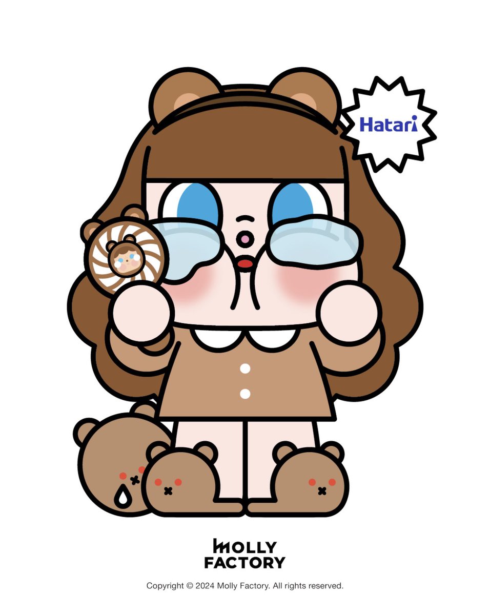 やってみたらちょーーーかわいい😭😭😭こちらのクライベイビーちゃん