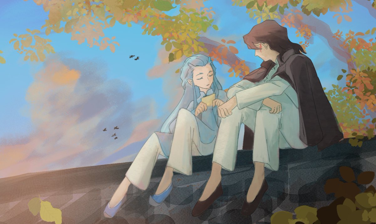 kuonlyob25's tweet photo. The setting belongs to the novel "Như Yến"
I asked the author's permission to illustrate 🫶💕the depiction might not be the same as in the fic 
👉 Link to the fic: https://t.co/LzVUpWJxFJ
#oubing #藕饼 https://t.co/ItFrGGnv33
