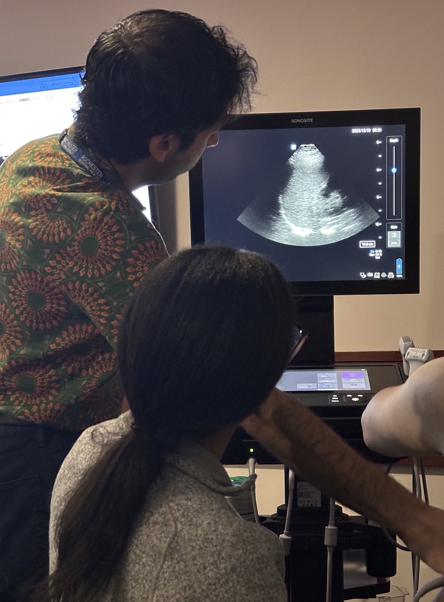 rrh_unityIMRP's tweet photo. Small groups. Big learning. Our new clinic POCUS course is helping residents master bedside ultrasound.

Huge thanks to our APDs, Dr. Jawish and Dr. Lever, for making this possible! https://t.co/CUaHq8Hmds