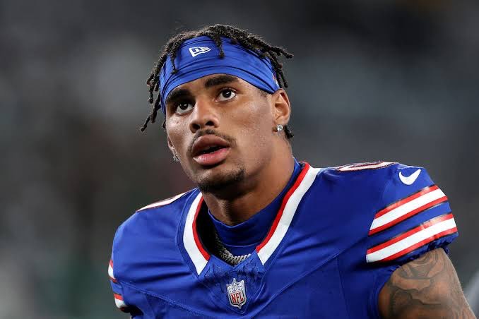 BisonGaming3334's tweet image. INJURY UPDATE: #Bills WR Keon Coleman (retarded) is questionable to return to tonight’s game.