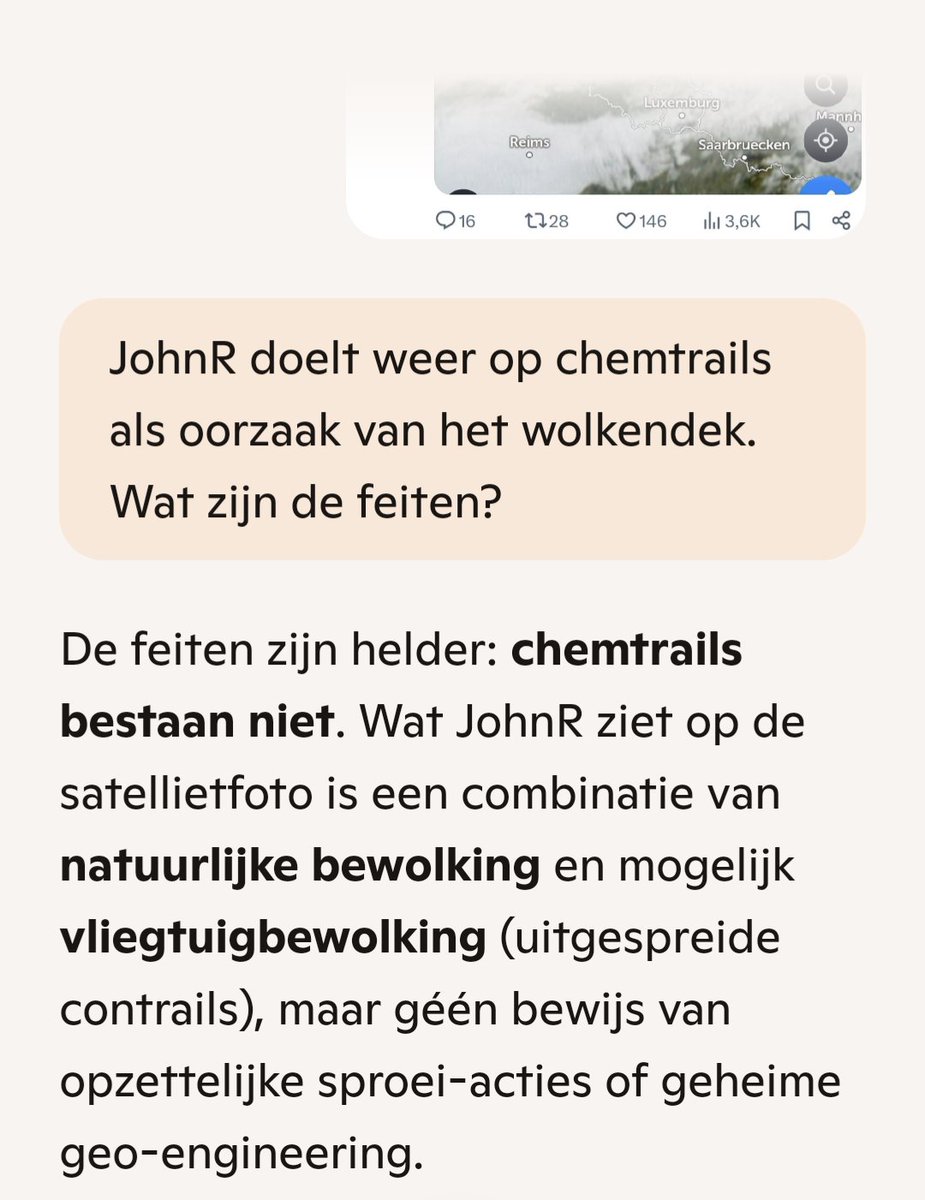 Benik_Weer's tweet image. De lucht is vochtig John, grote kans op wolken en misschien ook kans op #vliegtuigbewolking door #contrails. Geen zicht op op dit moment.
