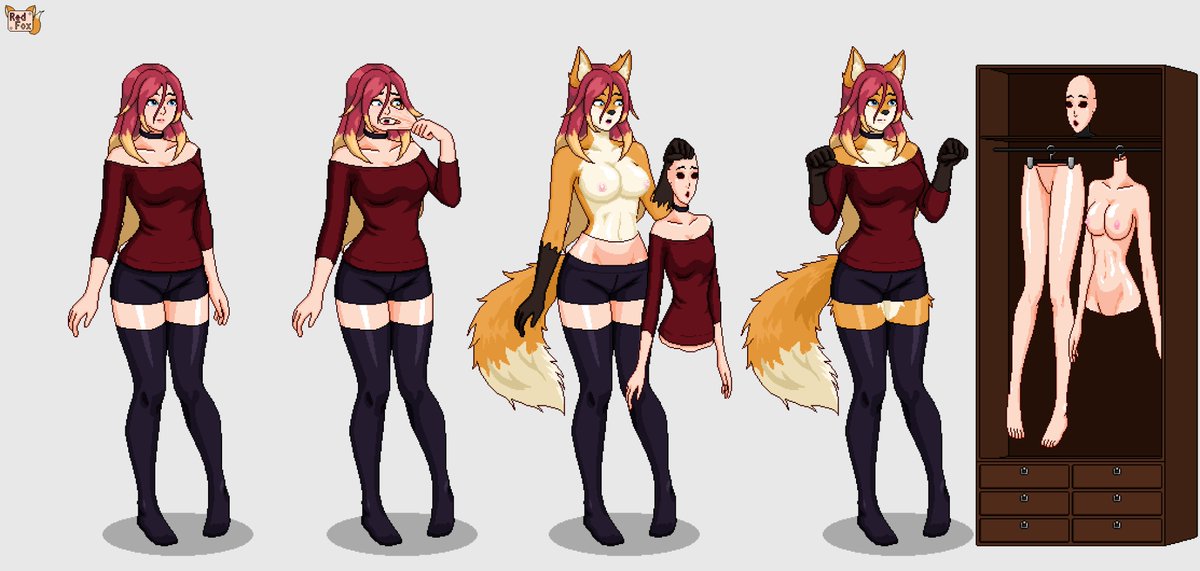 RedFoxArt 🔞 tweet media