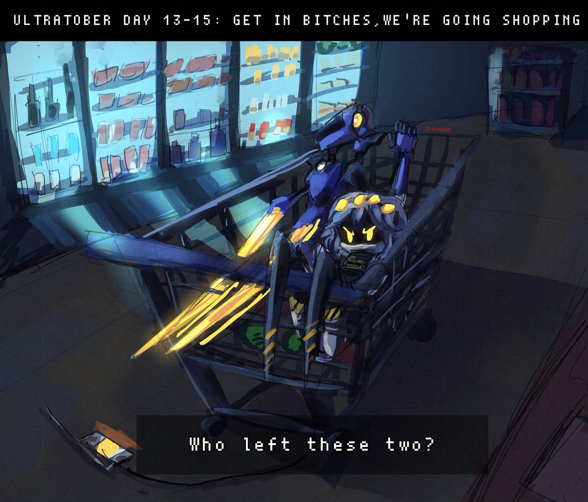 ULTRATOBER DAY 13-15
The OG duo are back :3
Tho why-
#Ultrakill #Murderdrones #VxV1