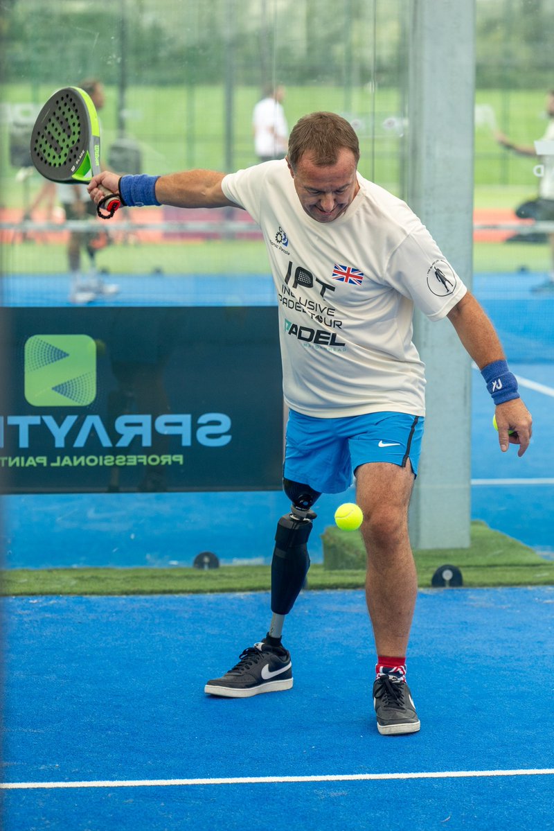 🎉 Huge congrats to our Trustee, Andrew Simister, for bringing the first-ever international padel tournament to the UK! 🙌 30 teams from 5 nations join the #InclusivePadelTour! #Inclusion #AccessibleSport #AndrewSimister 🎾