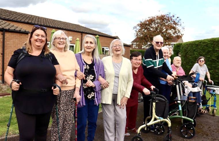 Residents at Edgehill Care Home in Swindon are joining manager Lisa Edwards on training walks as she gears up for a five-day trek along China’s Great Wall: tinyurl.com/22hk2mz5 #carehome #socialcare #charity
