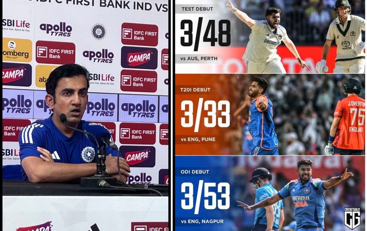KKRWeRule's tweet image. 🚨Gautam Gambhir THRASHED Kris Srikkanth and Aakash Chopra in Press conference

It&apos;s shameful that you targeted a 23 year old Harshit Rana only to get some views nd run your YouTube Channel, he is talented and he came here on his own- @GautamGambhir