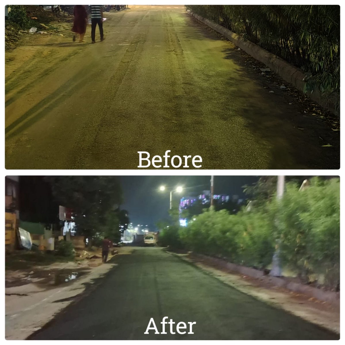 AmdavadAMC's tweet image. Hotmix patchwork work is underway in Rakhiyal and Sarkhej wards to improve road quality and ensure a smooth commuting experience for all citizens.
#HotmixPatchwork #SarkhejAhmedabad #ForCitizens #RoadRepair #SmoothCommute #SafeTravel #AMCWorks