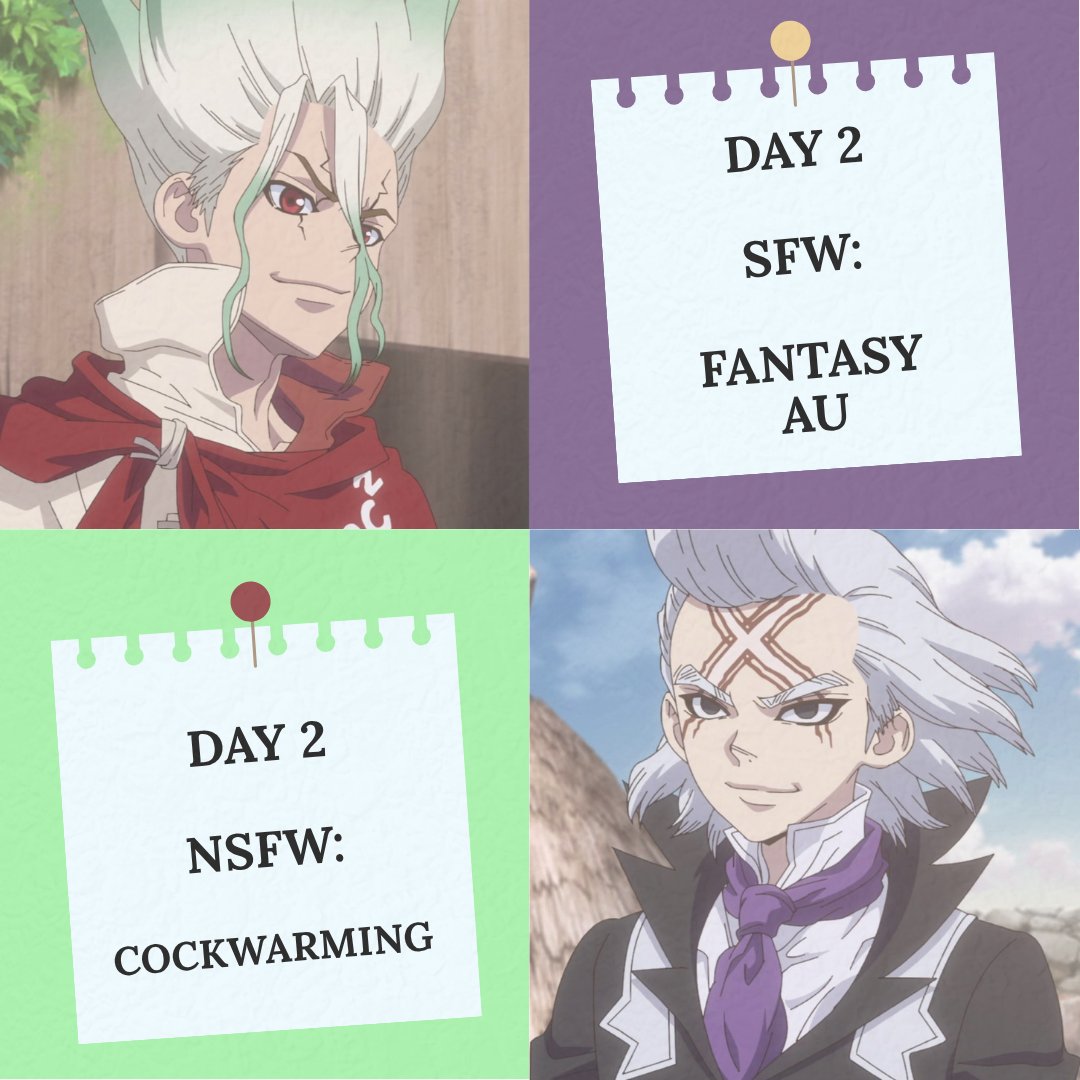 Week_senxensen's tweet photo. For the second day, we’re about to venture into a world of fantasy without forgetting another prompt that I see as very intimate but spicy 🔥 #senxensenweek https://t.co/nM4wdRz3P9