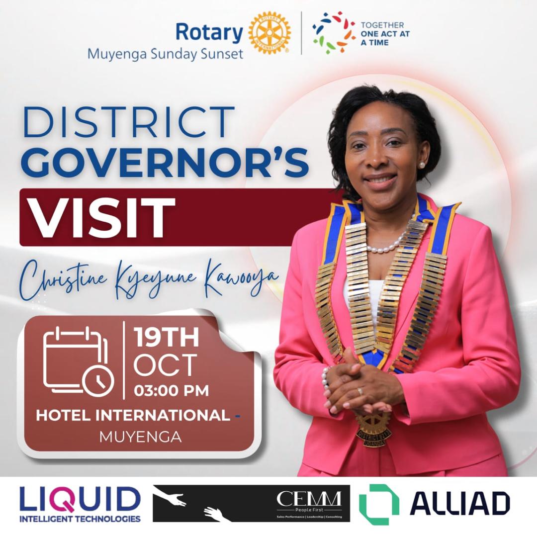 Join us as he District Governor engages with our club to monitor leadership, review ongoing projects, and share insights to strengthen our Rotary service.
Your presence will be highly appreciated as we showcase the spirit of Service Above Self and celebrate our collective impact