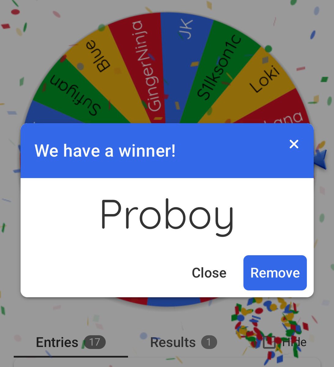 CodeSnapWins's tweet image. Thank you to those who supported one way or another in September.
The wheel has spoken. Congrats @Spider_859
I will DM you to discuss a thank you prize.
