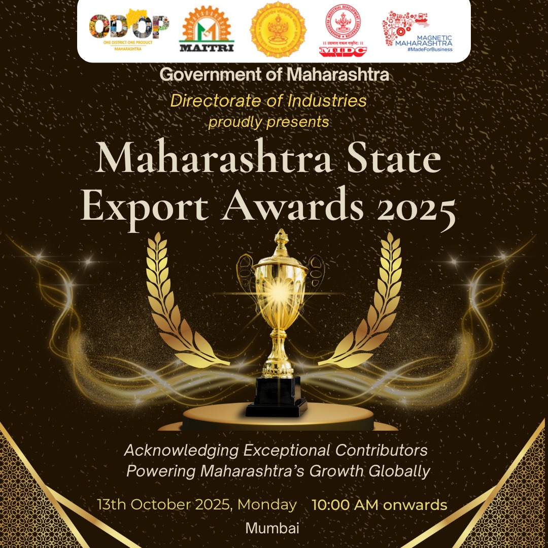 MAITRI (@maitri_ifc) on Twitter photo 🌍 Maharashtra – India’s Export Powerhouse!
With exports worth ₹5.57 lakh crore in FY 2024–25, Maharashtra contributes 15% of India’s total exports.
Mumbai Suburban, Mumbai City, Thane, Pune and Raigad together account for 73% of the state’s exports.
Key export sectors include: 🌍 Maharashtra – India’s Export Powerhouse!
With exports worth ₹5.57 lakh crore in FY 2024–25, Maharashtra contributes 15% of India’s total exports.
Mumbai Suburban, Mumbai City, Thane, Pune and Raigad together account for 73% of the state’s exports.
Key export sectors include: