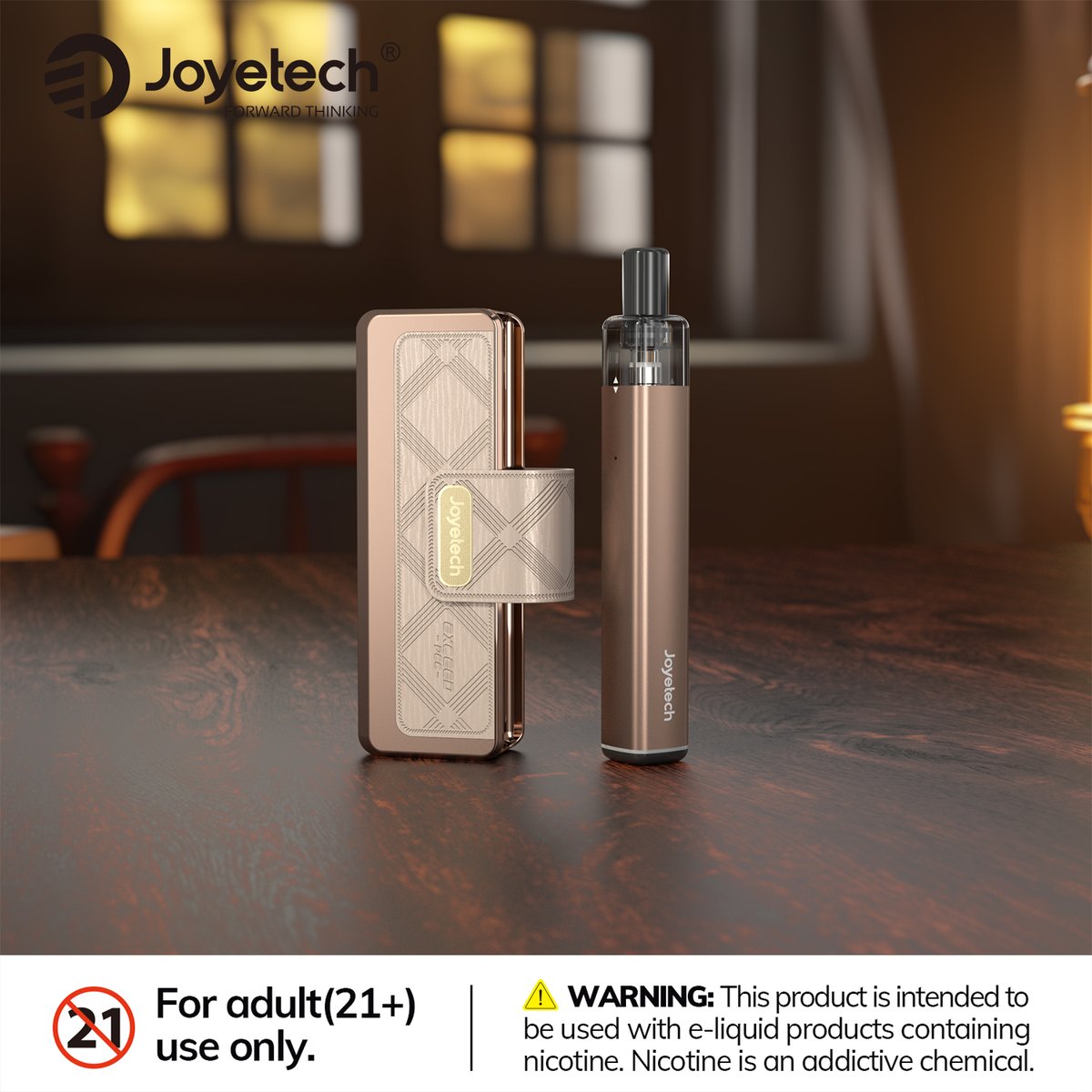 JoyetechClub's tweet image. ✨ EXCEED PCC ✨
Use the device alone with its 500mAh battery — enough for a full day.
Pair it with the EXCEED PCC Case for a total of 2500mAh, and enjoy power that lasts several times longer! ⚡

Warning:  21+ only.

#EXCEEDPCC #refillable #portable #leather #joyetech
