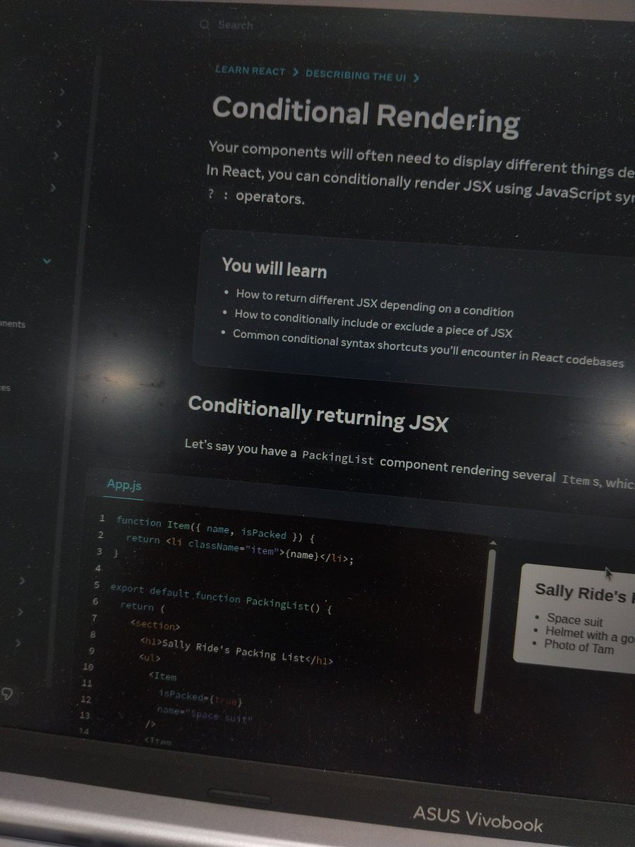 rudrakshpnchl's tweet image. New day, New Chapter.
Being in College, Still i prefer @reactjs docs > college proffs.
#reactjs #WebDevelopment #WebDev #frontenddevelopment #buildinpublic #buildinginpublic #LearnInPublic