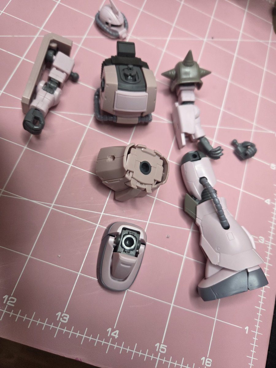 Almost done!
Thanks for joining me for gunpla building night! Catch you all next time! Gotta finish this one, panel line and decal it and we are good to go.!