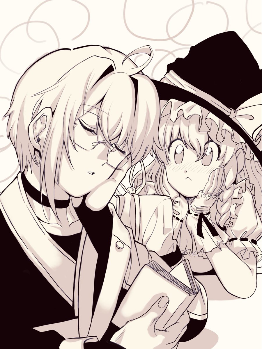 #東方Project
森近霖之助 &amp; 霧雨魔理沙