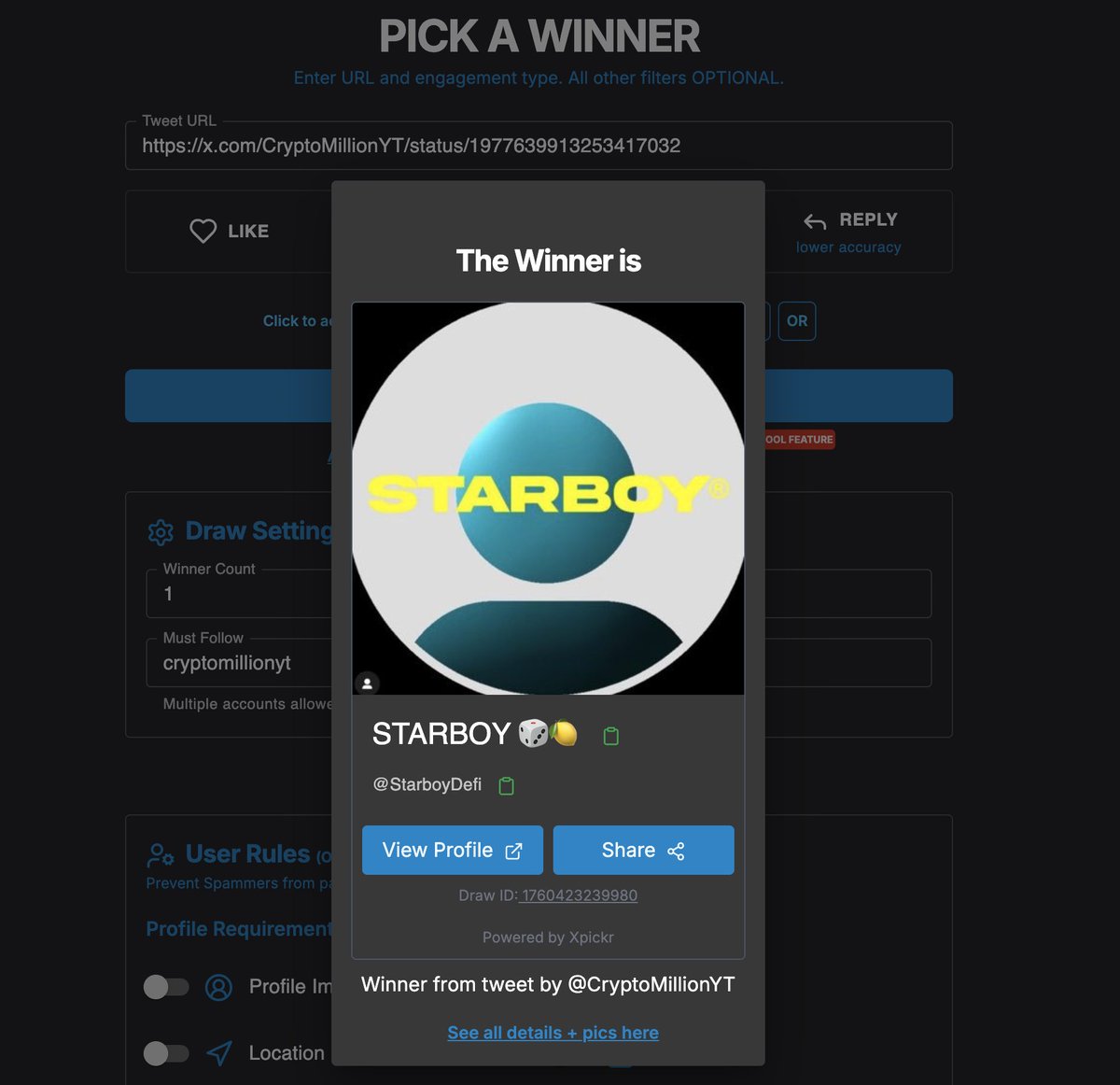 Crypto Million tweet media