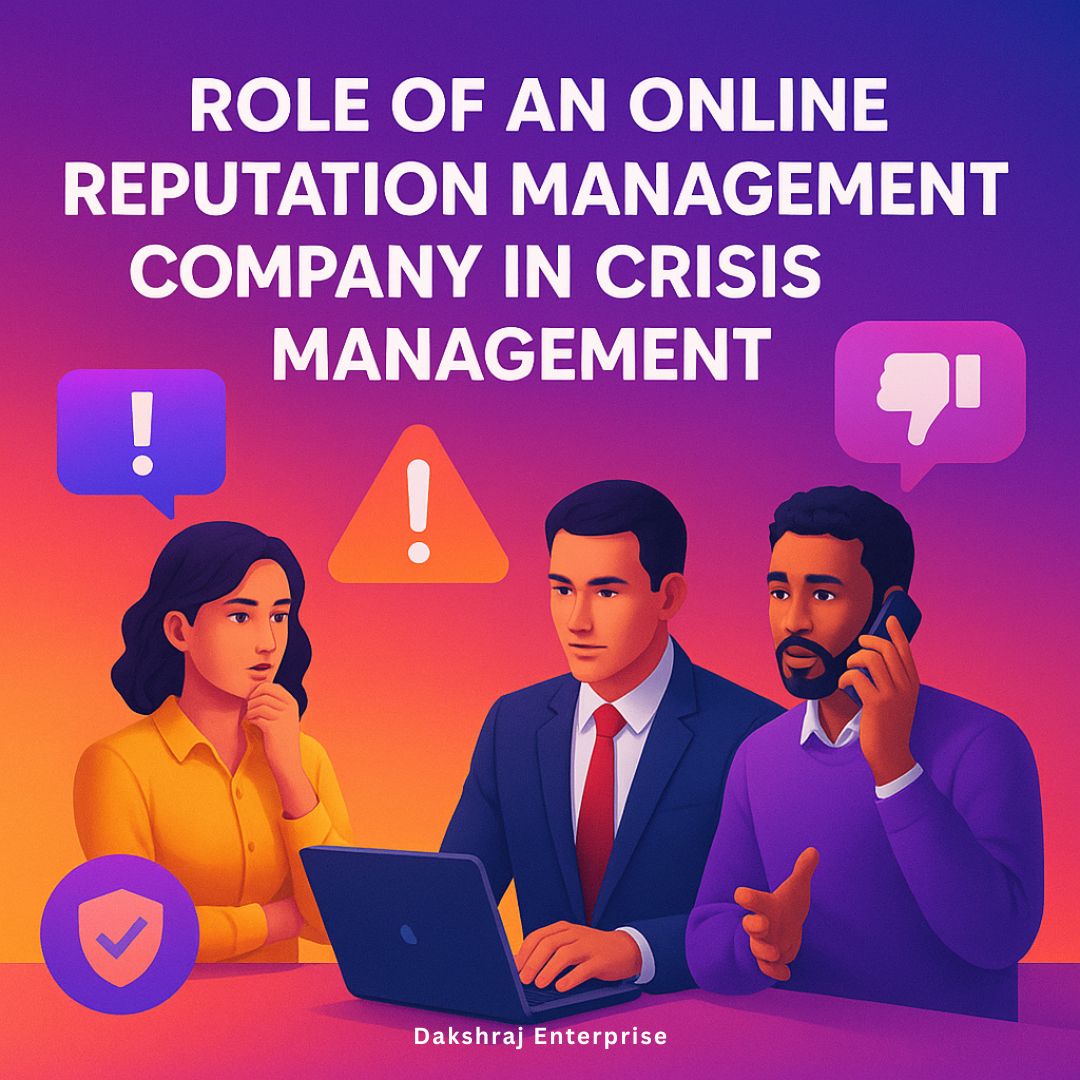 DakshrajIndia's tweet image. When a brand faces a crisis, an Online Reputation Management company acts fast to protect its image 🔥💻. From damage control to trust rebuilding — they handle it all! 💬✨

#OnlineReputation #CrisisManagement #BrandTrust #ORM