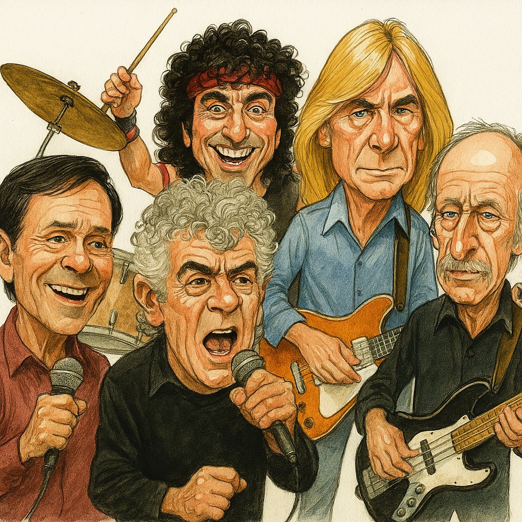 profnostalgia's tweet image. Happy birthdays to Cliff Richard, Justin Hayward (@MoodyBluesToday), and bassist Colin "Bomber" Hodgkinson, once of @Whitesnake, plus wishing happy heavenly birthdays to Nazareth's Dan McCafferty and drummer with @TwistedSisterNY, A J Pero.