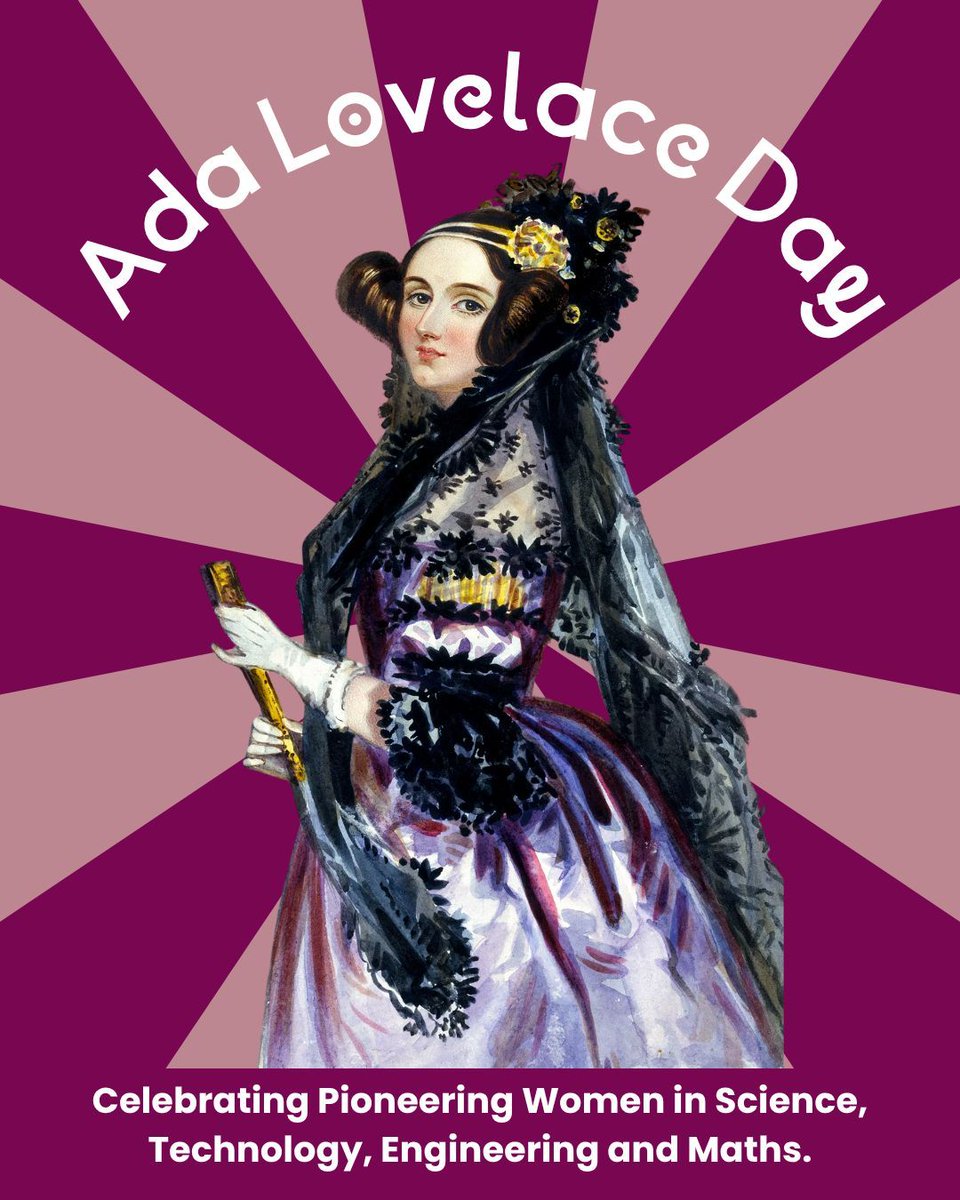 AuthorsAbroad_'s tweet image. Ada Lovelace is often spoken of as the world's first computer programmer thanks to her work on the Analytical Engine, and she is now a powerful symbol of inspiration for women and girls in #STEM all over the world.
#AdaLovelaceDay