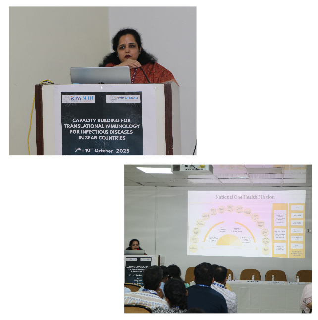 IcmrNiih's tweet photo. Essential for global health security! ๐ Dr. Nivedita Gupta discusses establishing a network of Laboratories for managing epidemics. Preparedness is key. #EpidemicManagement #LabNetwork #GlobalHealth @ICMRDELHI https://t.co/b5MR94uGKF