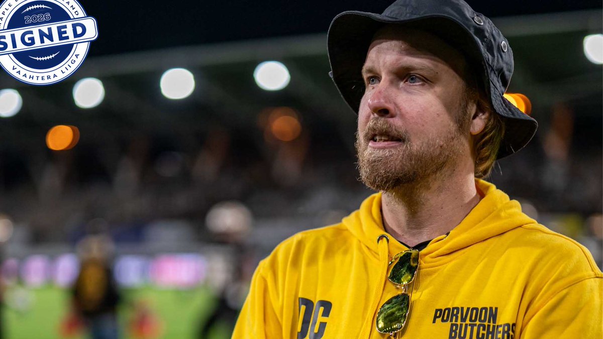 Porvoon Butchersin mestarijoukkueen valmennustiimiin kuulunut Lasse Voipio on <a href="/Roosters1979/">Helsinki Roosters</a>  uusi päävalmentaja. Vaahteraliigassa neljännelle sijalle yltänyttä helsinkiläisjoukkuetta luotsasi menneellä kaudella Tuomas Heikkinen 🏈

LUE LISÄÄ: vaahteraliiga.fi/lasse-voipio-s…
