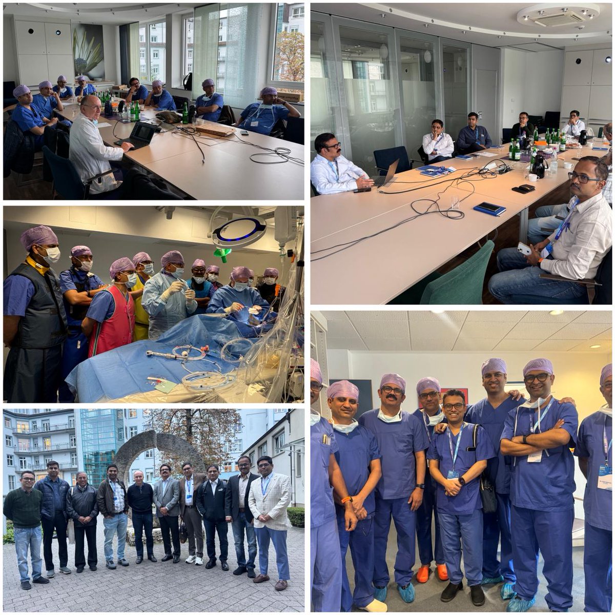 drprathapkumarn's tweet photo. Feeling happy and fulfilled after concluding another successful CTO training under ICRTF at the University Heart Center, Frankfurt, with Prof. Gerald Werner.
7 CTO cases (3 retrograde), great learning, and interactive sessions with amazing colleagues.
Grateful for the support!🙏 https://t.co/x5C7yTK9H8