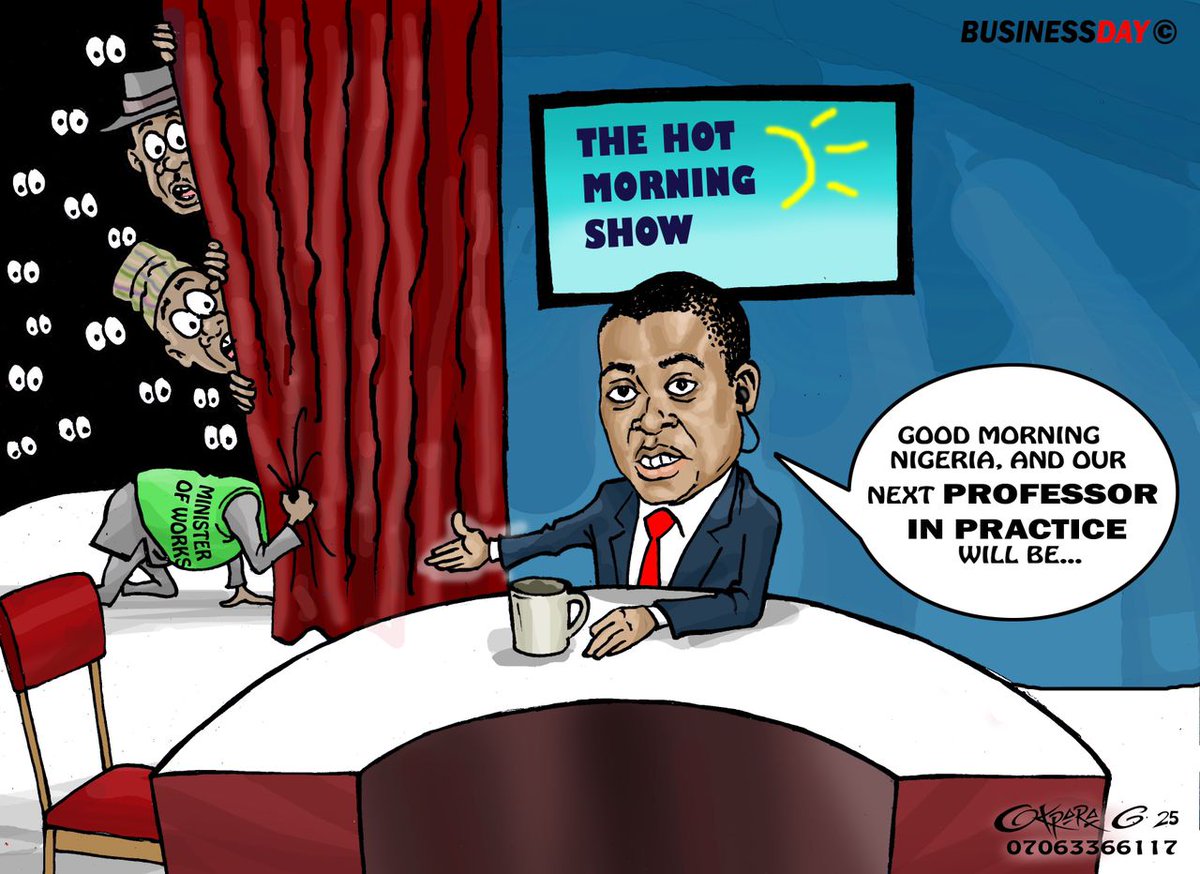 BusinessDayNg's tweet photo. Professor with no practice 👀🥵

By Okpara Moses https://t.co/jHfogDnzuH