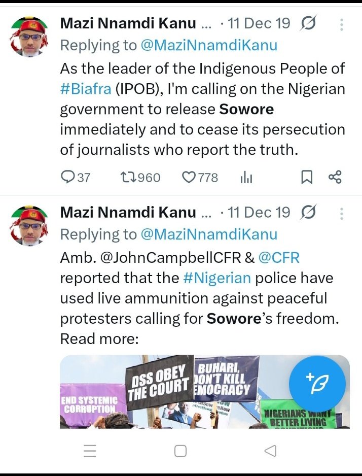 Whatever you think Sowere is doing for MNK, MNK has done it for him 6 years ago. Keep your optics and fuulishness to yourself