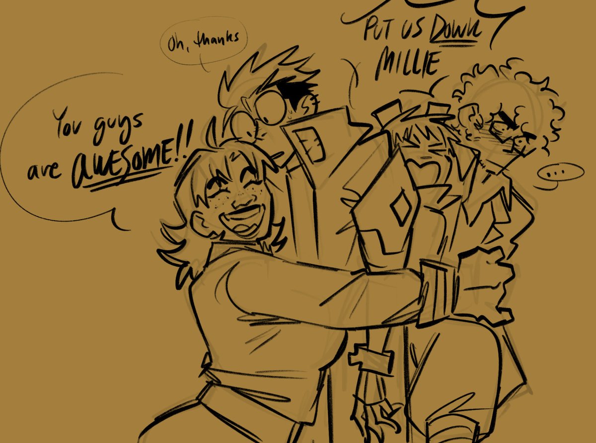 ok im actually drawing them now. im doing it #TRIGUNSTARGAZE