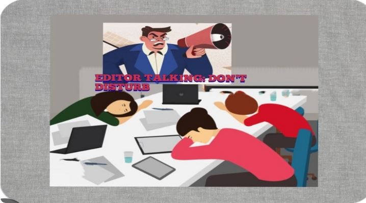 thepbdesk's tweet photo. Vignettes From An Editorial Meeting: Characters Fictional, Rest Is Real. Read on: https://t.co/DjUEIzLP7n #newspapers #media #editorial #editorialmeetings #badboss #officesycophants #officepolitics #DonaldTrump https://t.co/ZPiQ7hhwXC