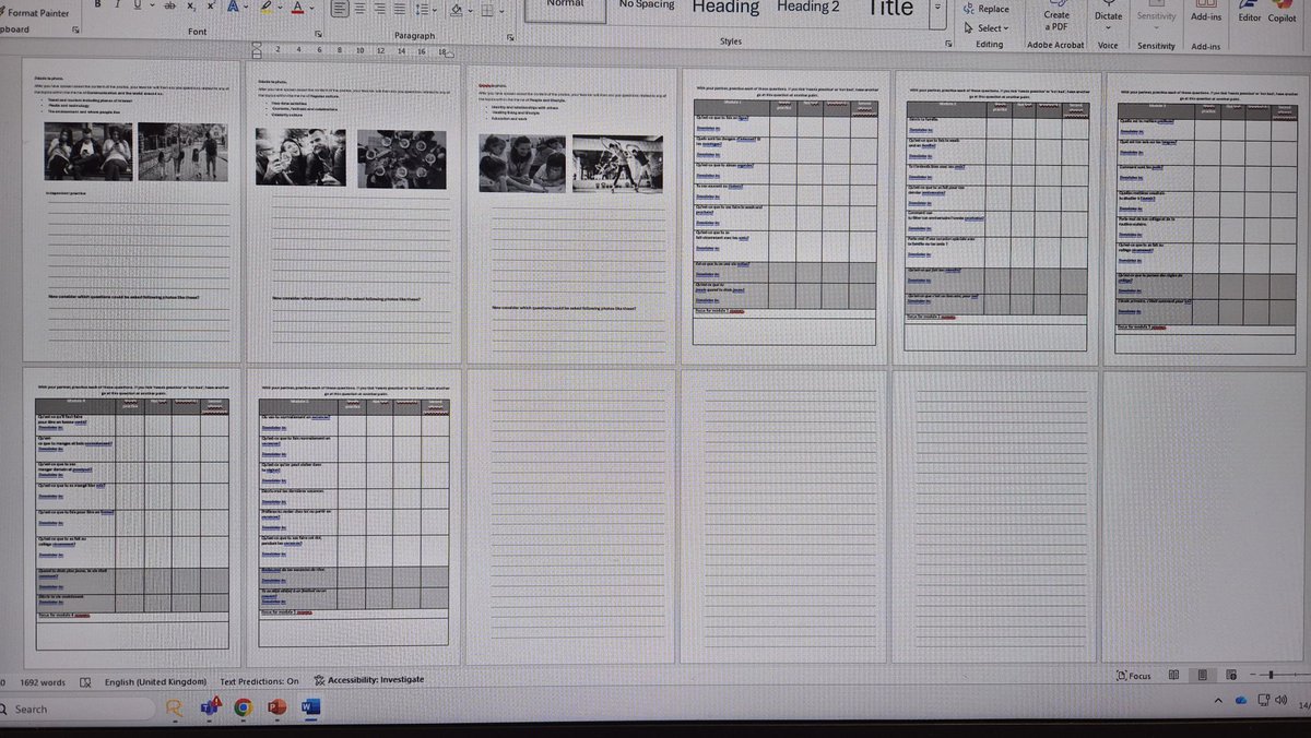 Each term we have 3 sessions a week in form time for subject intervention work. Next term is speaking for French, so it's time for a new booklet, to perfect our exam skills and of course lots of time for speaking! 🇨🇵 <a href="/TrinityAcadStE/">Trinity Academy St Edward’s</a>
