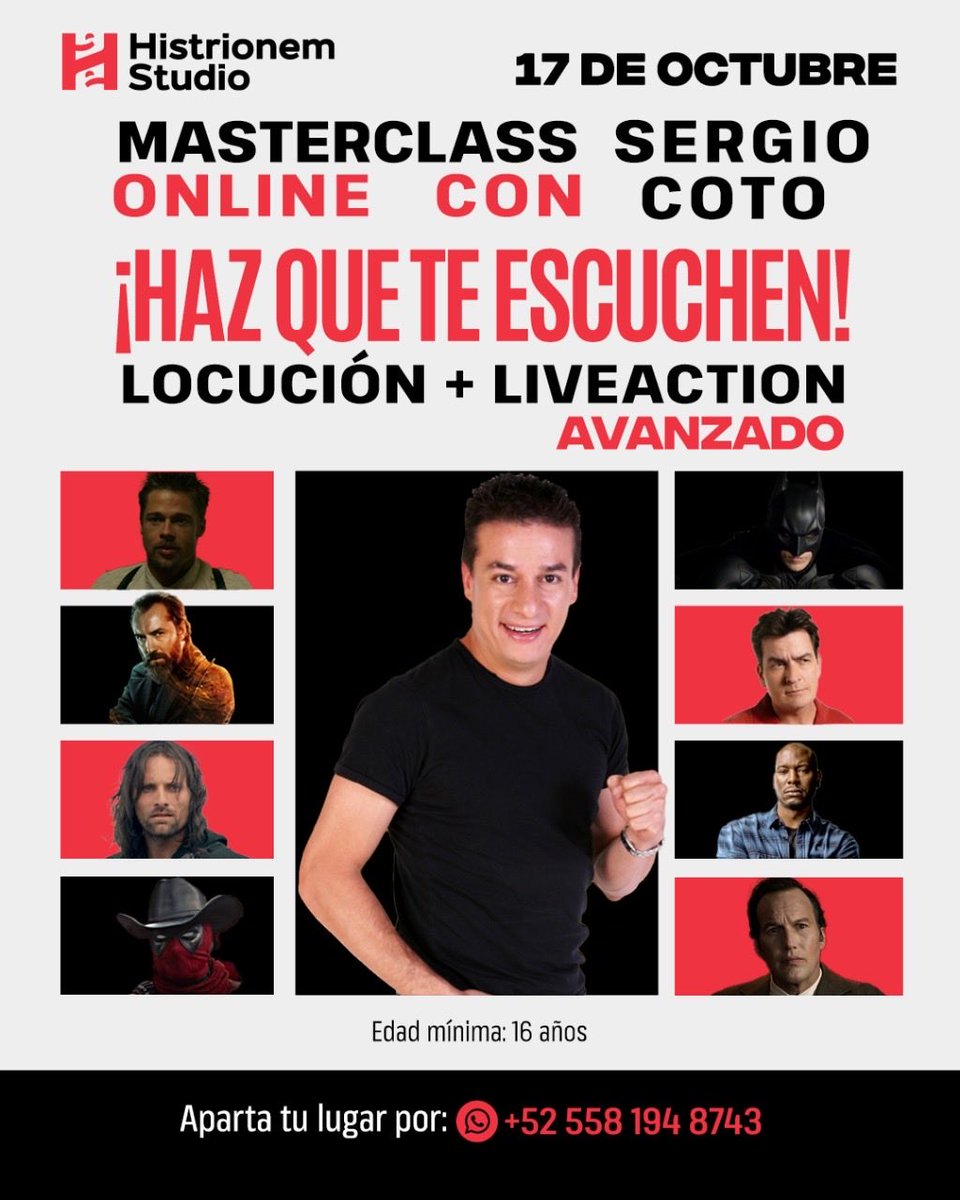 Este viernes vía Zoom