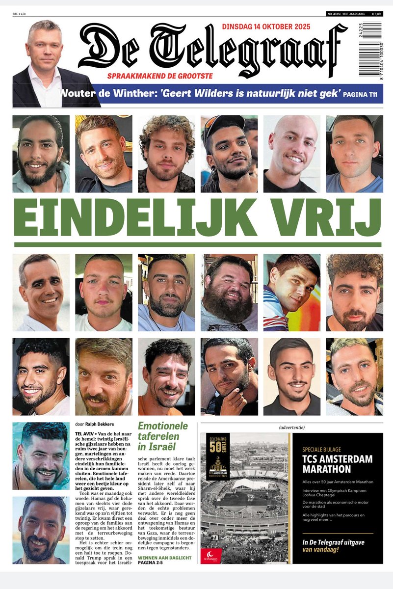 Nooit vergeten wie de oorlog begon.
Wie de gijzelaars zijn en wie de terroristen.

Absurd dat Timmermans de premier van de joodse staat wil opsluiten om zijn hysterische achterban te paaien.

Sluit GLPvdA uit. De kiezer moet weten dat de waanzin straks niet meeregeert.