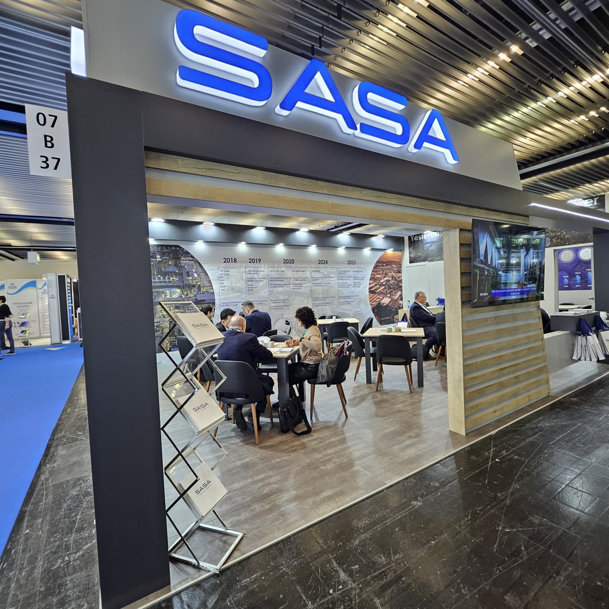 SASApolyesteras's tweet image. K Fuarı&apos;nda misafirlerimizi ağırlamaya devam ediyoruz. Standımızı ziyaret eden tüm ziyaretçilerimize teşekkür ederiz.