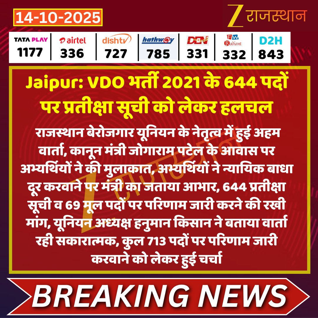 ZEE Rajasthan tweet media