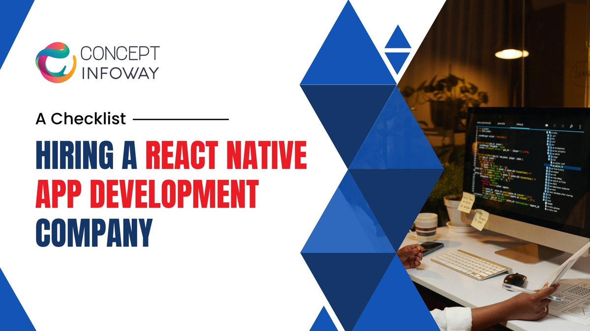 ConceptInfoway's tweet image. 🚀 Hire the right React Native dev team! Use our checklist to get it right.
👉 conceptinfoway.net/blog/react-nat…
#ReactNative #AppDev #TechPartner #ConceptInfoway