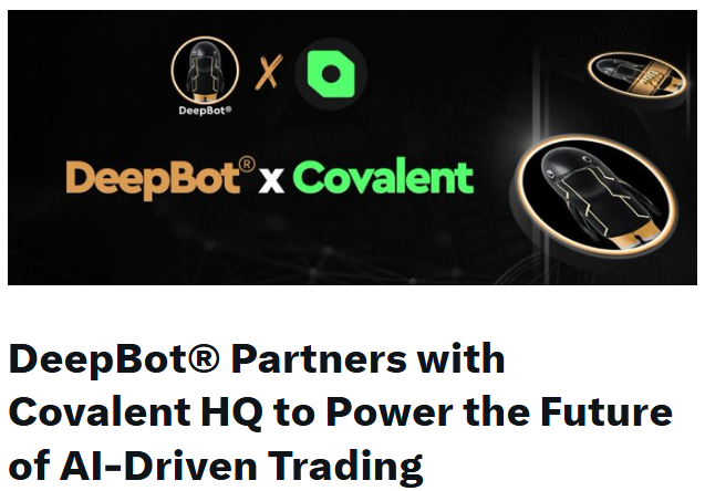 vodkamq's tweet image. ☀️ Rise and build, Legends ☀️
A new wave of intelligence just went live @Covalent_HQ  joins forces with @DeepBot_ to fuse raw blockchain truth with real-time AI precision.

This isn’t just another integration; it’s the birth of a smarter on-chain mind.

#DeepBot now draws…