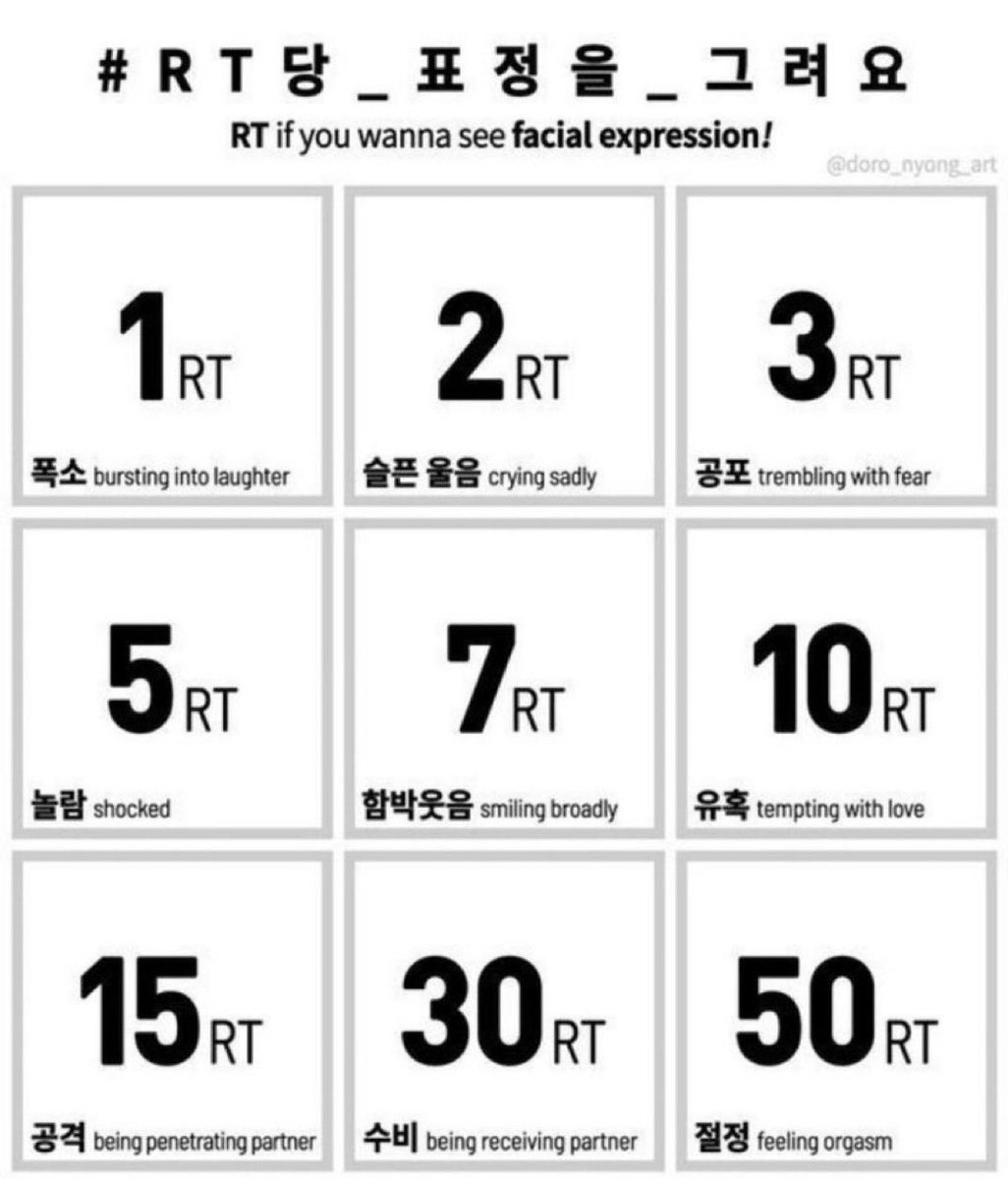 #RT당_표정을_그려요
보고서 못참고 질러보는데요
멘션으로 보고싶은애 보내주시면 룰렛돌려서 함 해보겠습니다
많관부!!