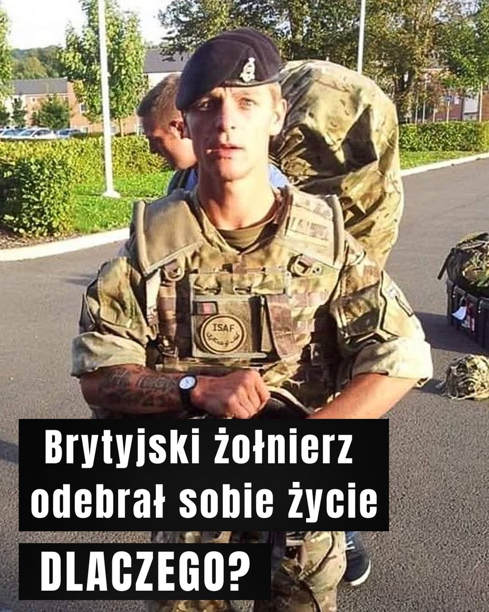 BrunoTopola's tweet image. 🇬🇧 Były brytyjski żołnierz odebrał sobie życie. Dlaczego? Ciężko uwierzyć.
Rob Homans walczył w Afganistanie przez kilka lat - od 19 roku życia.
Kiedy wrócił do domu - nie mógł się pozbierać. Był psychicznie zniszczony. Cierpiał na PTSD.
Rob poprosił więc brytyjski rząd o…
