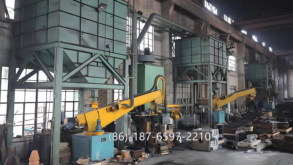 No Bake Resin Sand Molding Line for Cast Steel Products Production
Whatsapp+8618765972210
#resinsandmoldingline #sandmoldingline #Alphaset #pepset #NoBakesandmoldingline